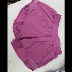 Lululemon hotty hot shorts 4 inch inseam